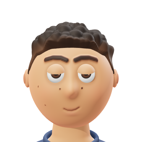 Zain, as a cartoon